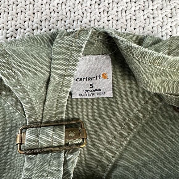 Carhartt double knee Overalls size 5T - Picture 3 of 6